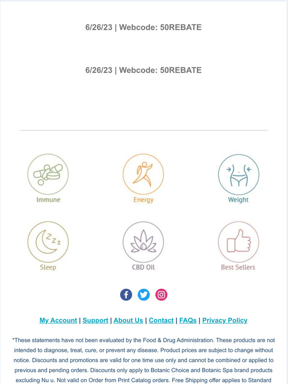 Hi, your $10 summer rebate is available