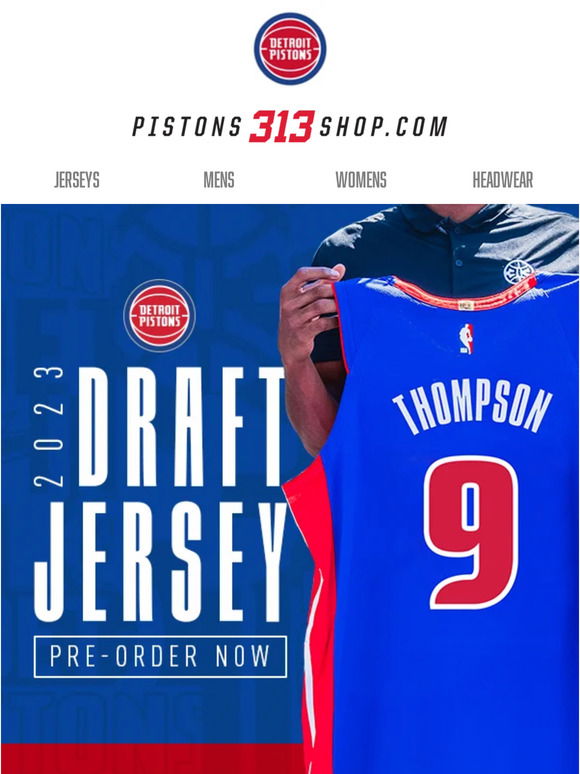 Detroit Pistons - New site. New swag. Gear up. Pistons313Shop.com