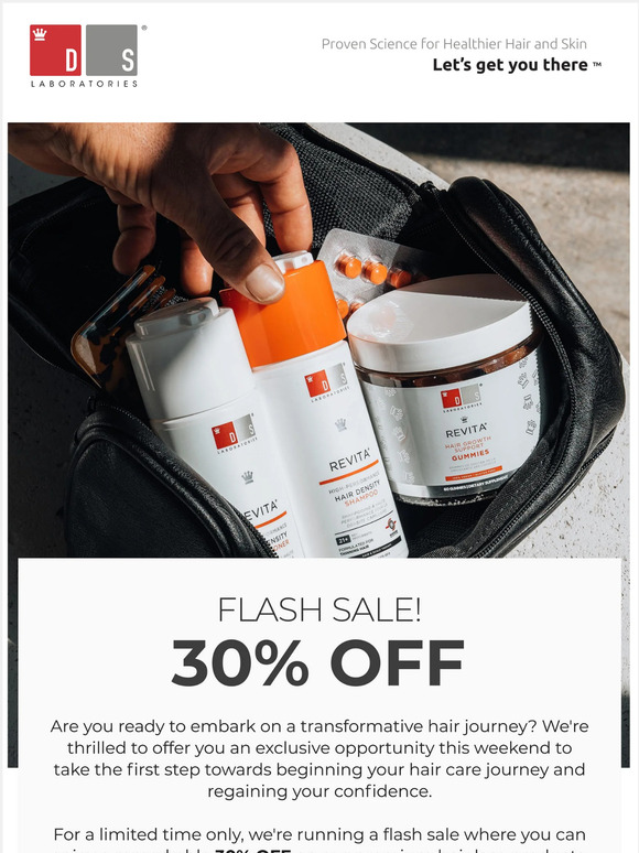 Exclusive Flash Sale: Get 30% Off Your First Purchase!