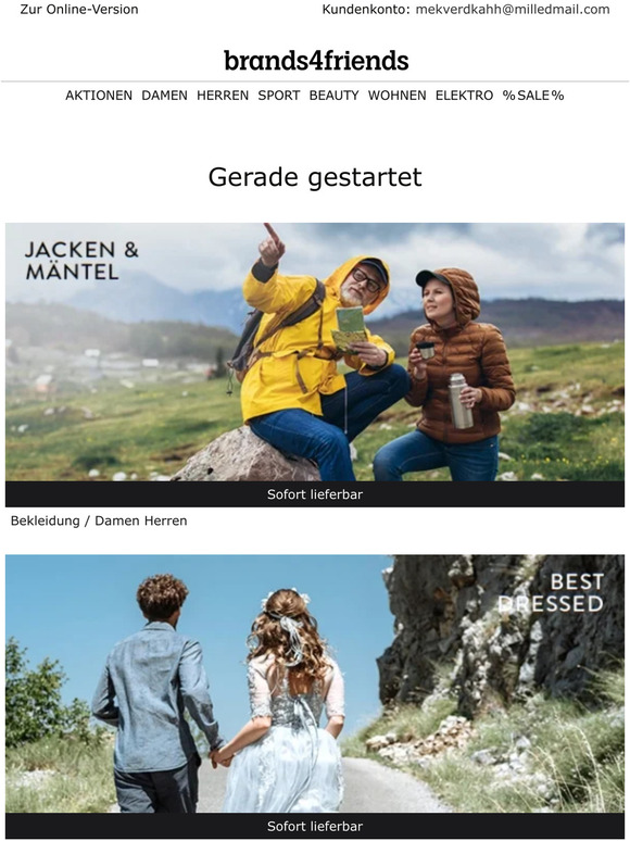 Bis zu -70%: Jacken & Mäntel // Best Dressed // Sneaker Liebe // Power Up