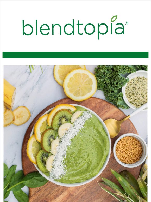 Get Your Daily Greens with Blendtopia 🥬