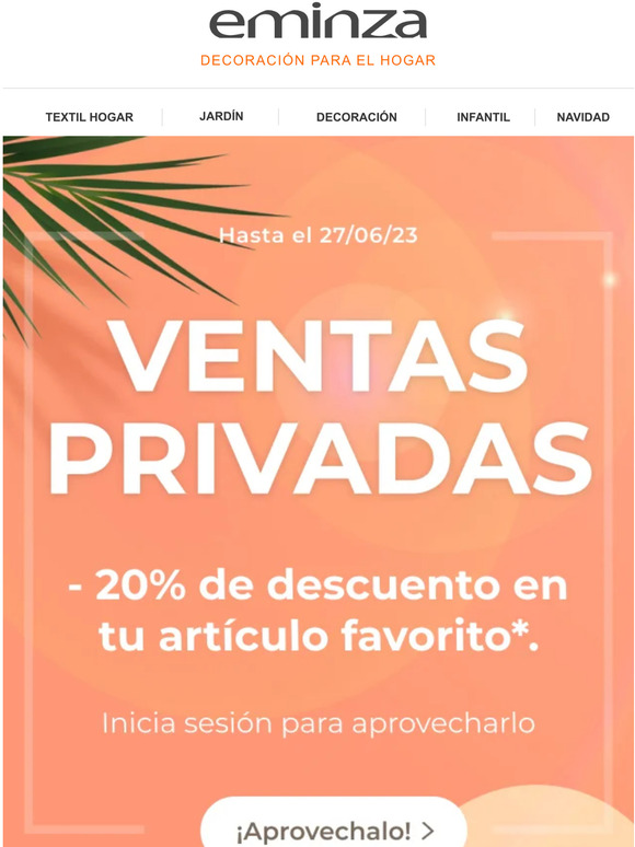 ⭐ VENTAS PRIVADAS -20% de descuento en tu artículo favorito