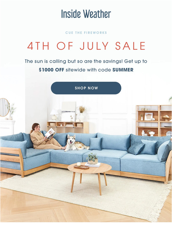 4th of July starts NOW with $1000 OFF