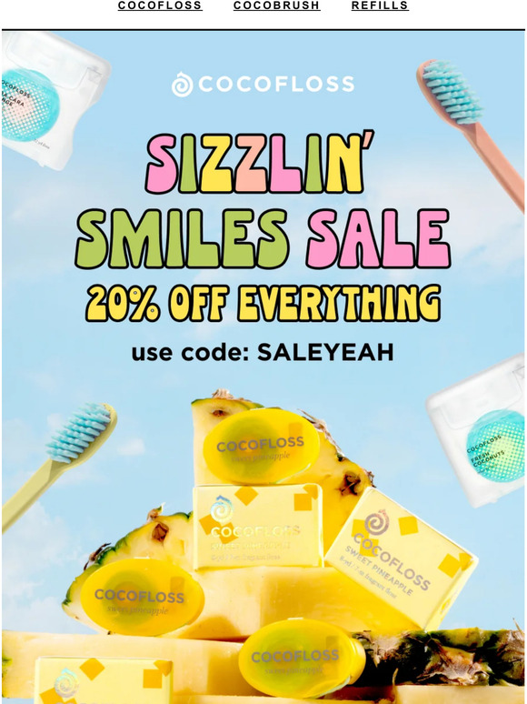 Cocofloss Our annual BFF Sale is here ☀️ Milled