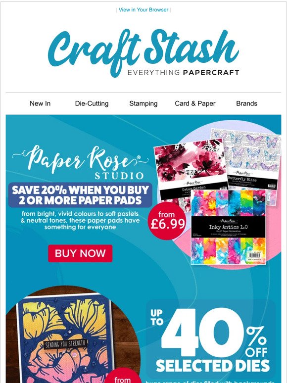 Mega Savings On Paper Rose With Multibuys & Up To 40% Off