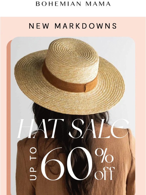 Your Favorite Hats Are On SALE 👒
