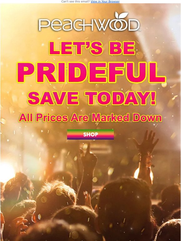 🌈 Pride Savings Are On Now!