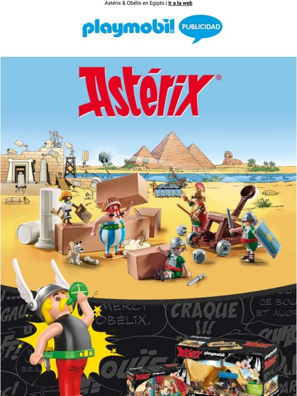 Descubre los nuevos productos de Astérix de PLAYMOBIL