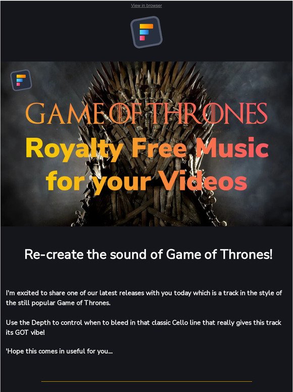 Make music like Game of Thrones