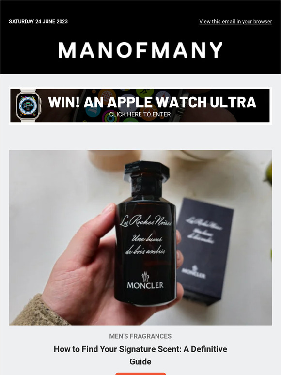 Man of Many How to Find Your Signature Scent A Definitive Guide