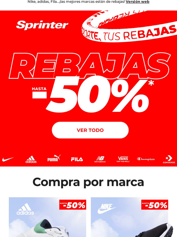 Rebajas de verano 📢 HASTA -50%
