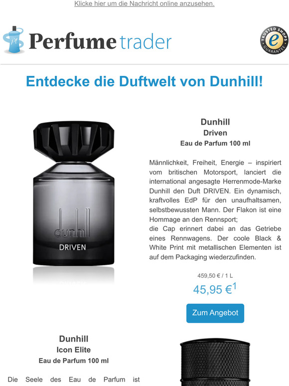 Entdecke die Duftwelt von Dunhill!