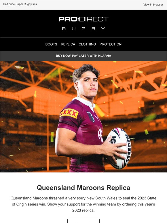 Winners | Queensland Maroons Replica