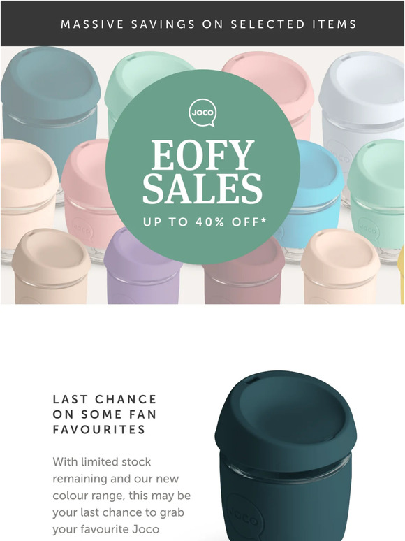 EOFY Sale. Last chance on fan favourites  🙌