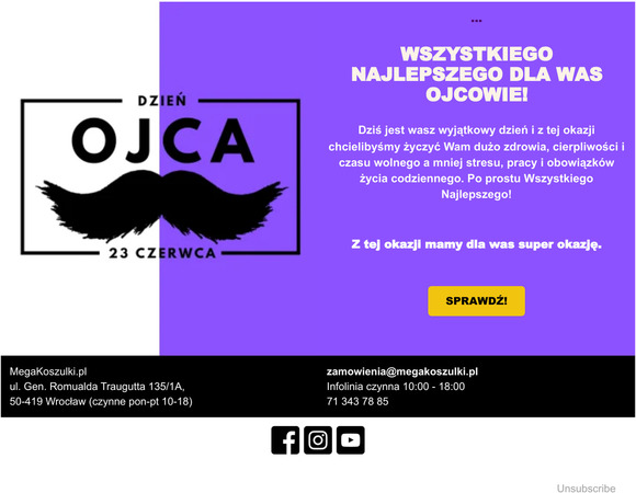 Dzień Ojca Już Dziś!