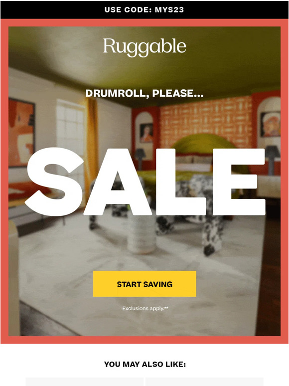 Ruggable 🤫 We Have Savings For You... Milled