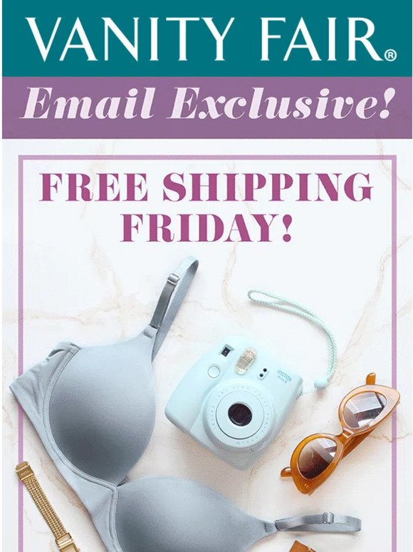 Email Exclusive: Free Shipping Friday!