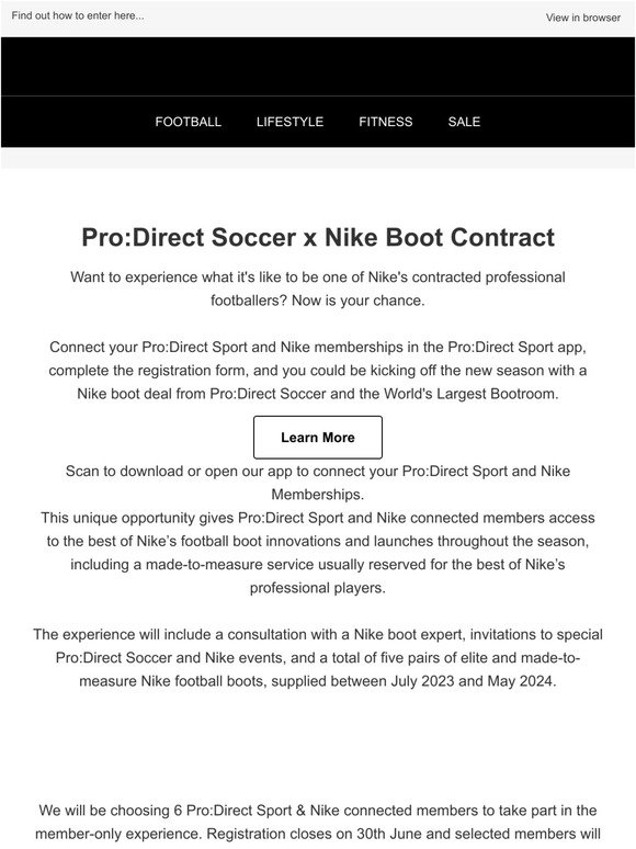 Fancy a Nike Boot Deal? ✍️🤝