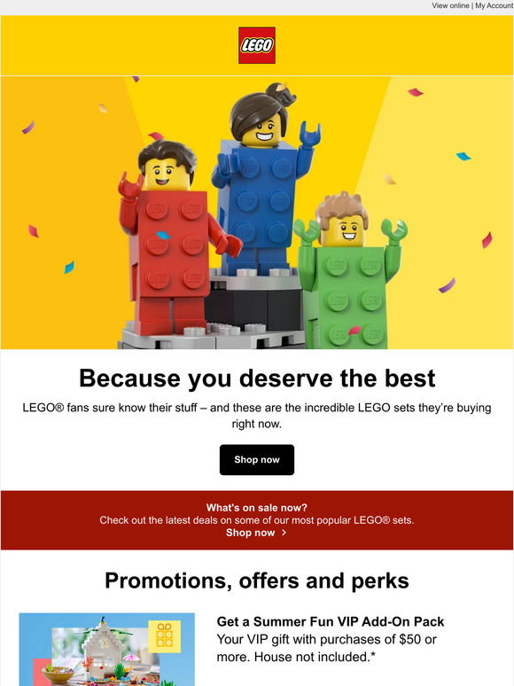 Top trending LEGO® sets 🔥