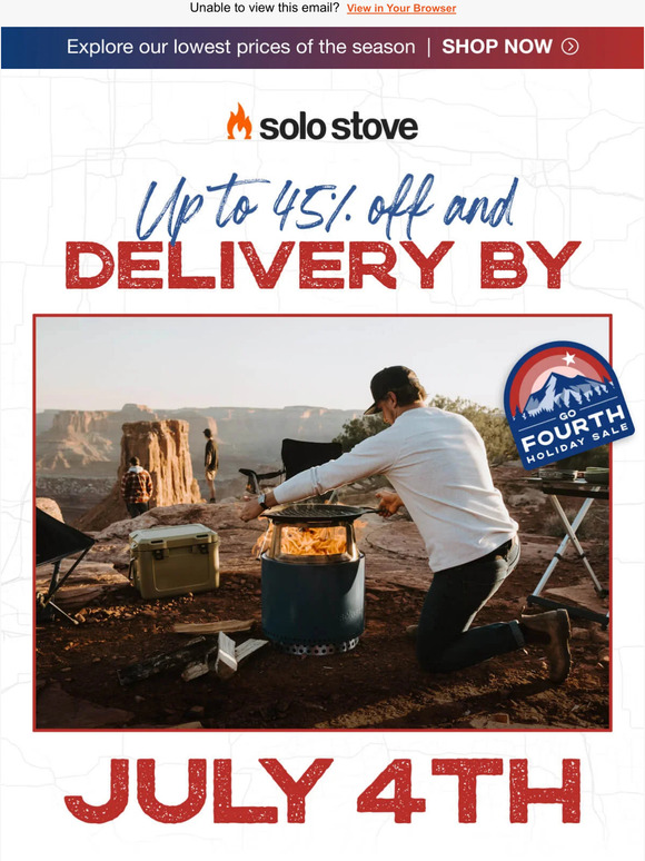 Solo Stove: Light Up Your 4th Of July | Milled