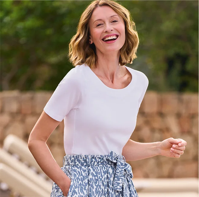 Venice wrap-front top