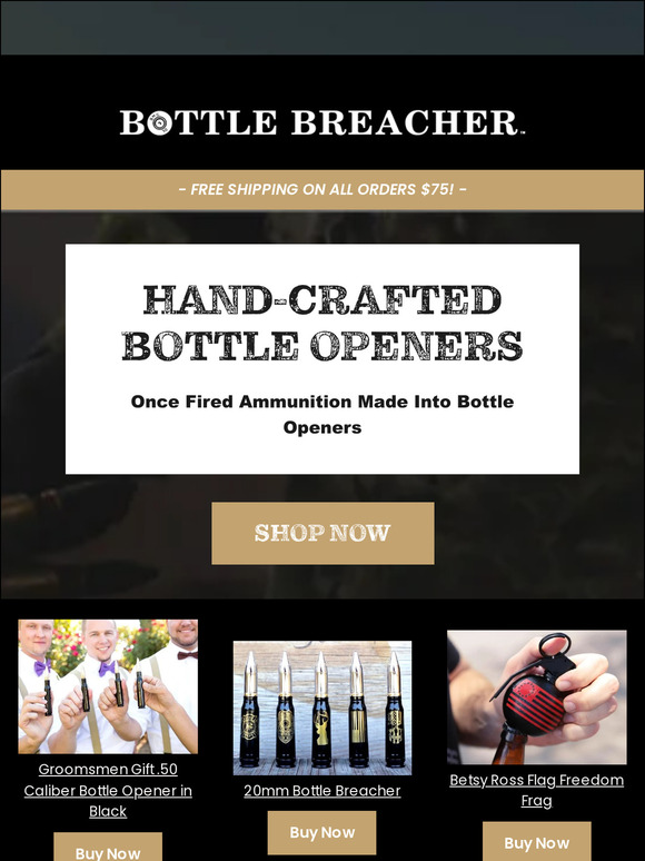 Authentic Once-Fired Bottle Openers