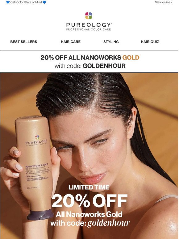 20% OFF All Nanoworks Gold ✨ Today + Tomorrow Only
