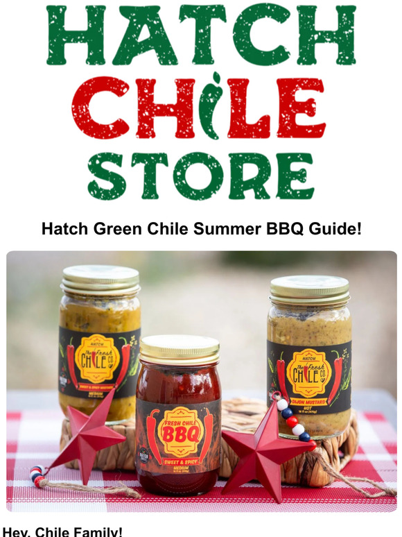 The Hatch Chile Company Your Hatch Green Chile BBQ Guide! Milled