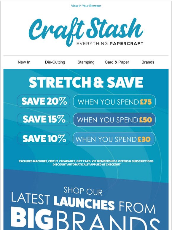 SAVE Big This Weekend With Our Stretch & Save Sale