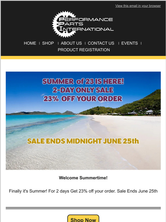 Summer of 23 is Here! 2-Day Sale
