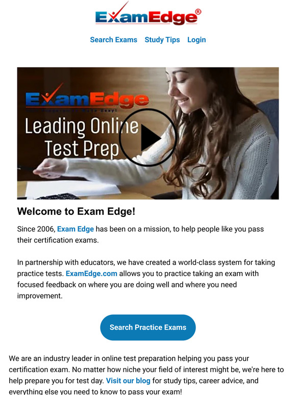 Welcome to Exame Edge