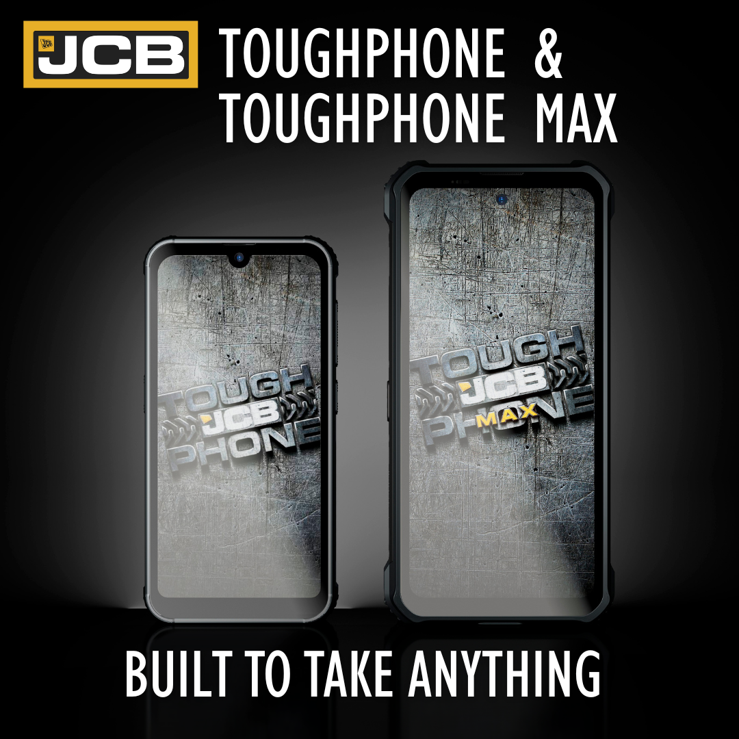 JCB Toughphone & Thoughphone Max - Built to Take Anything