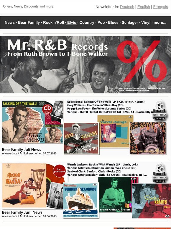 🐻 % Mr. R&B Records %