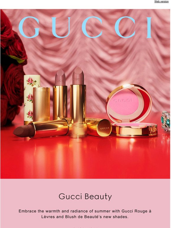 Gucci Beauty’s Shades of Summer