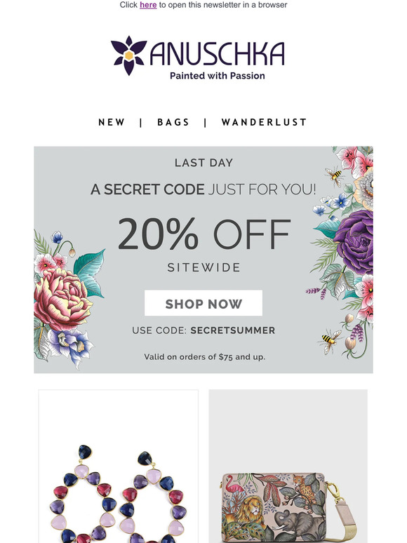 Your Secret Offer ends today 📢