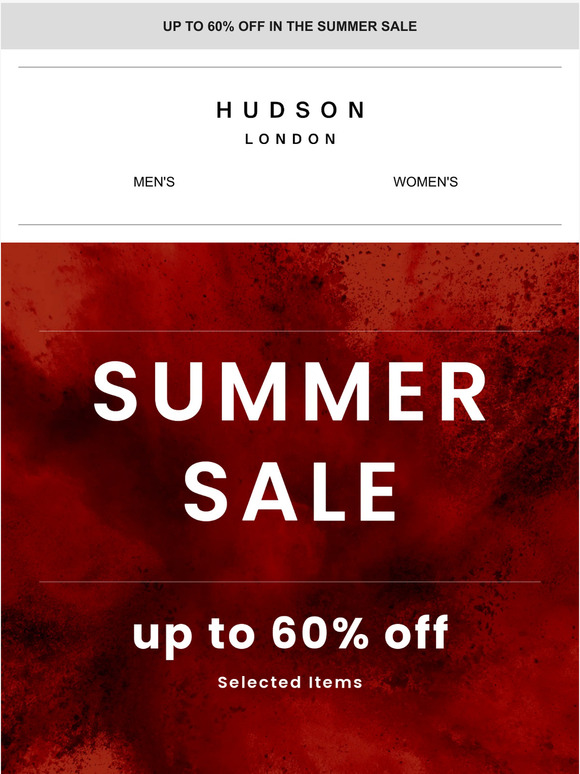 Summer Sale has arrived | Up to 60% off