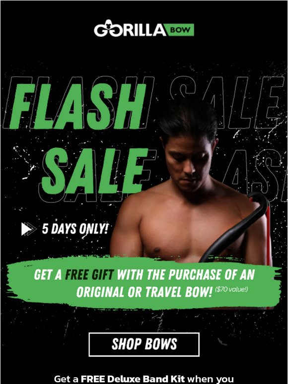 Flash Sale!!