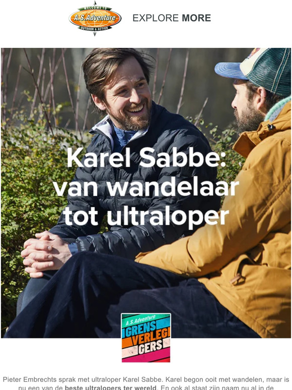 Karel Sabbe: beluister zijn verhaal in Grensverleggers