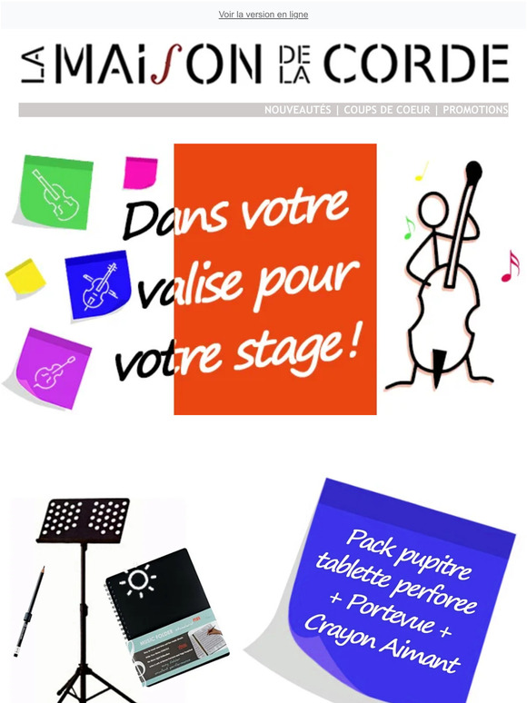 Préparez votre valise !
