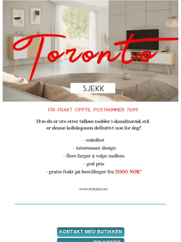 Oppdag den skandinaviske enkelheten til Toronto-kolleksjonen!