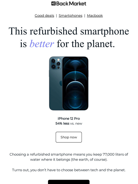 Back Market UK Tech over the Milled