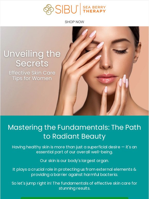 Unveiling the Secrets of Effective Skin Care for Women