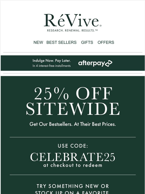 Don't miss our 25% off sitewide event...