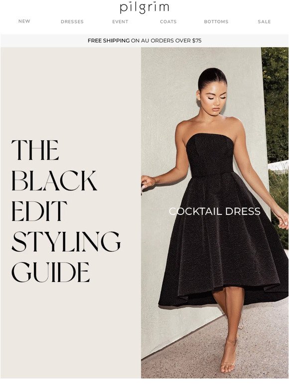 Dress to Impress in Black 🖤