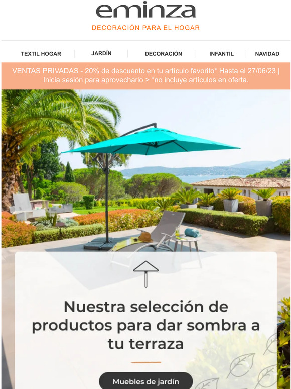 ¿Cómo dar sombra a la terraza?