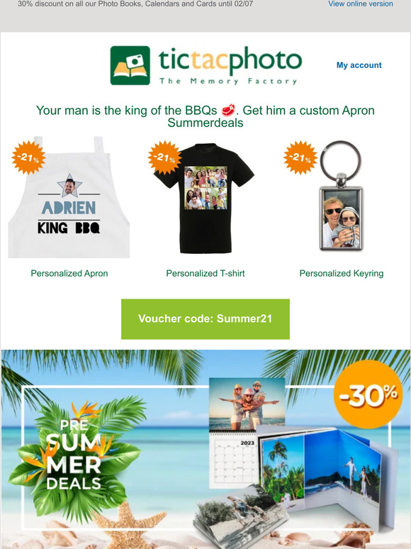 Pre-Summer Deals: up to 30% off!