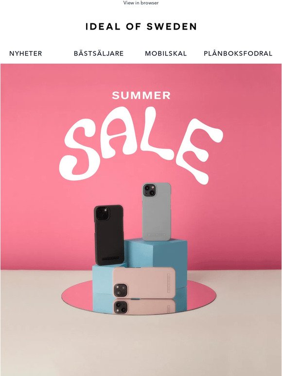 🔥 Summer Sale – upp till 50% på Seamless Cases