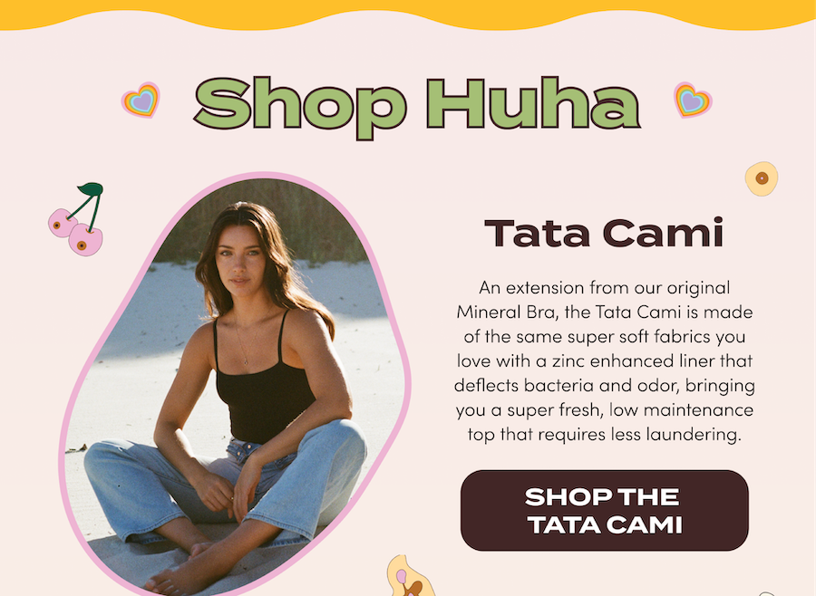 Huha Wear Inc. Stay cool and dry *down there* in the summer heat ☀️💕