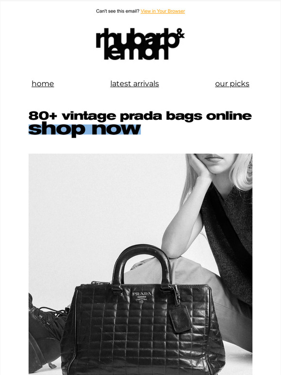 80+ vintage Prada bags live now