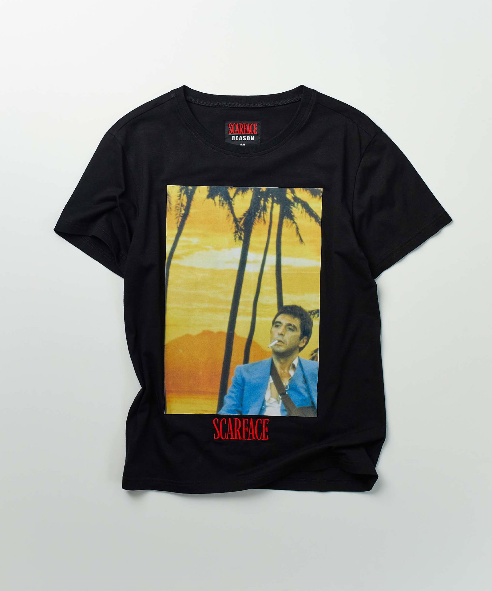 Scarface™ Sunset Backdrop Tee - Black